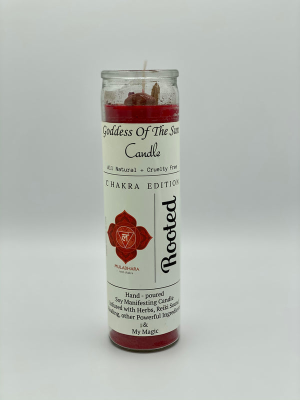 "Rooted" - The Root Chakra Candle