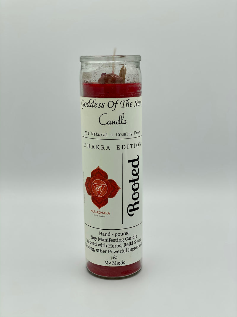 "Rooted" - The Root Chakra Candle