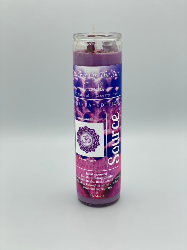 "Source" - The Crown Chakra Candle